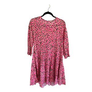 Pink and Black Leopard Lily Pulitzer Dress, XS - NEW